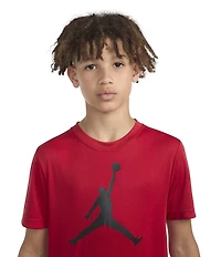 Jordan Big Boys Short Sleeve Jumpman Logo T-Shirt