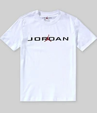 Jordan Big Boys Short Sleeve Logo T-Shirt