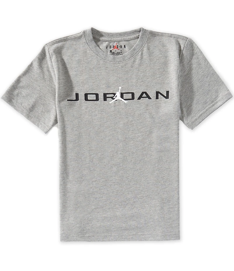 Jordan Big Boys Short Sleeve Logo T-Shirt