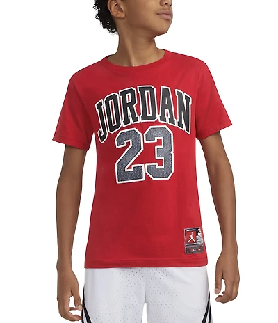 Jordan Big Boys Short Sleeve Practice Flight T-Shirt