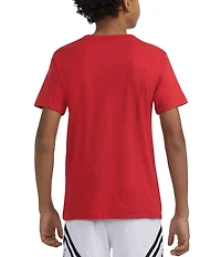 Jordan Big Boys Short Sleeve Practice Flight T-Shirt