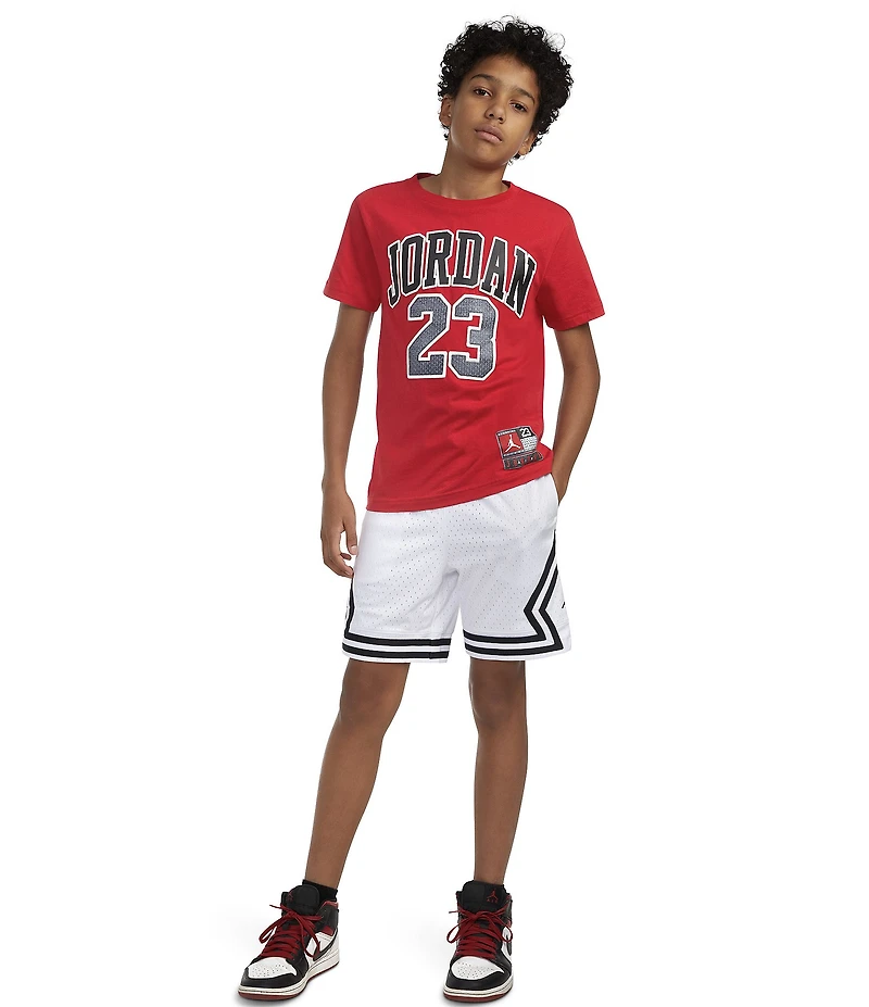 Jordan Big Boys Short Sleeve Practice Flight T-Shirt