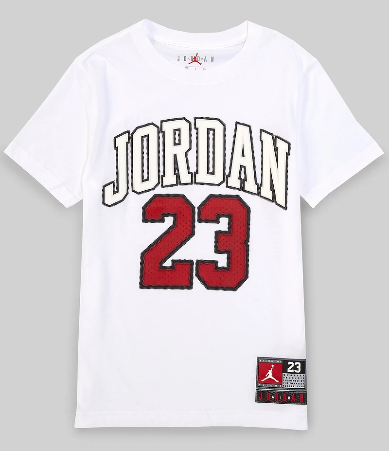 Jordan Big Boys Short Sleeve Practice Flight T-Shirt