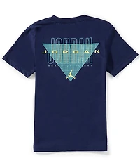 Jordan Big Boys Short-Sleeve Triangle Offense T-Shirt