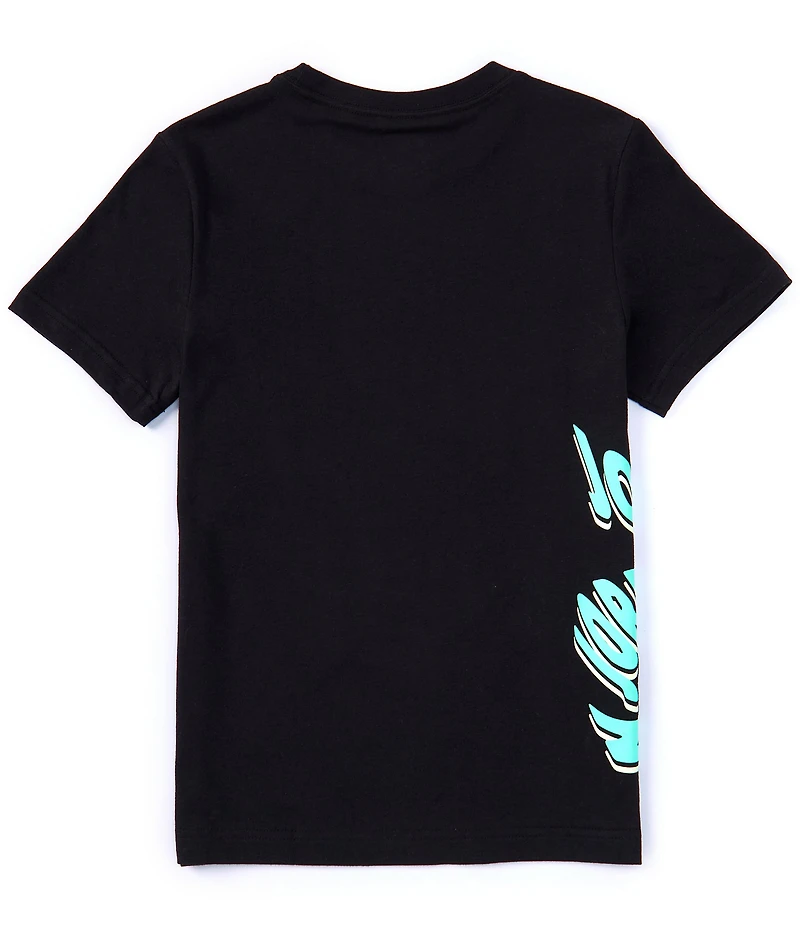 Jordan Big Boys Short Sleeve Wrapped Galaxy T-Shirt