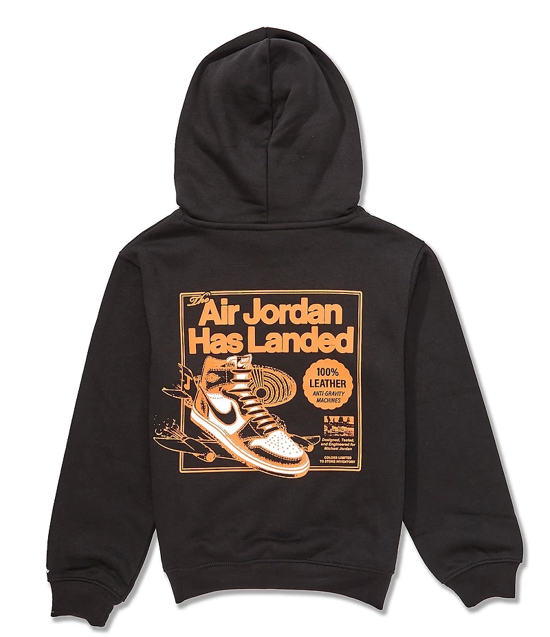 Jordan Big Boys #double;Air Jordan Has Landed#double; Hoodie