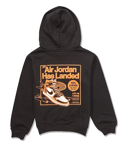 Jordan Big Boys #double;Air Jordan Has Landed#double; Hoodie