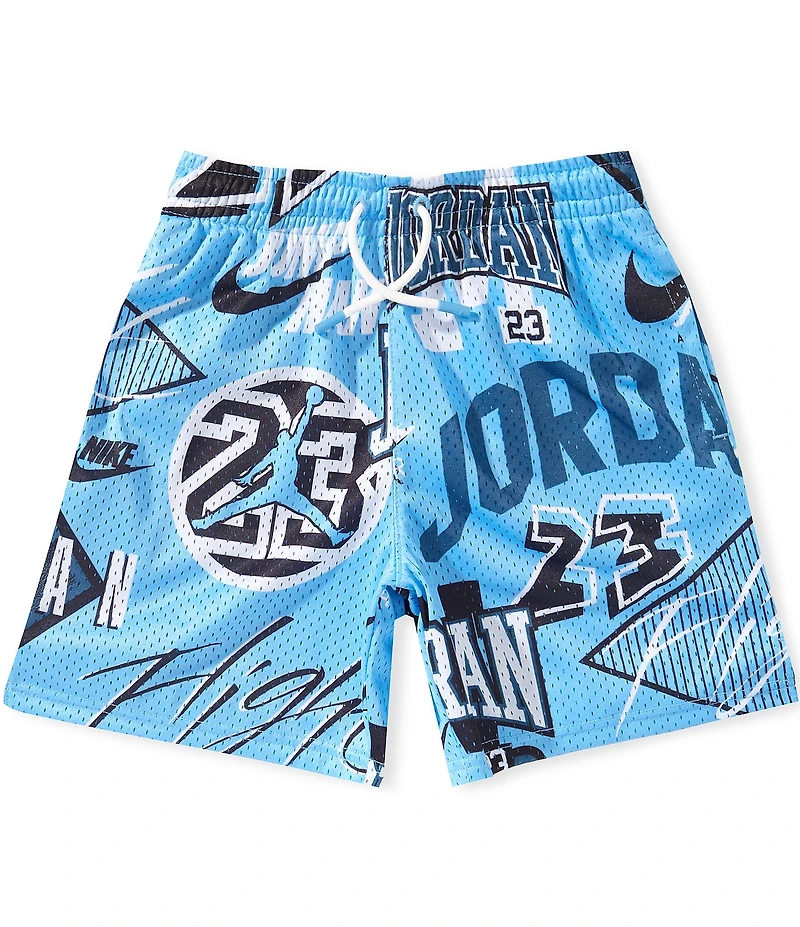 Jordan Big Boys Allover Print Dynasty Shorts