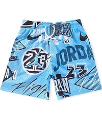 Jordan Big Boys Allover Print Dynasty Shorts
