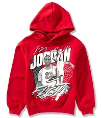 Jordan Big Boys Double Flight Fleece Graphic Hoodie