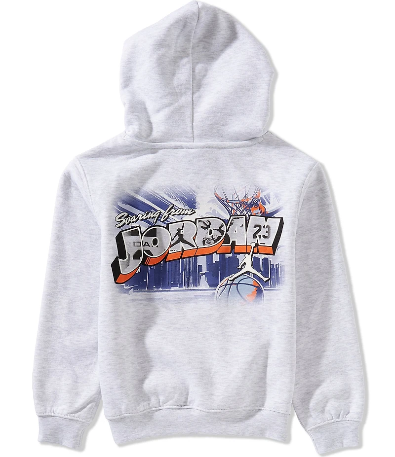 Jordan Big Boys Long Sleeve Air Postcard Pullover Hoodie