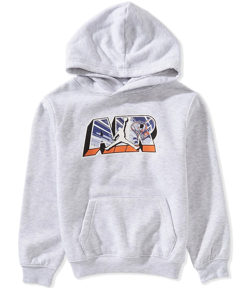 Jordan Big Boys Long Sleeve Air Postcard Pullover Hoodie