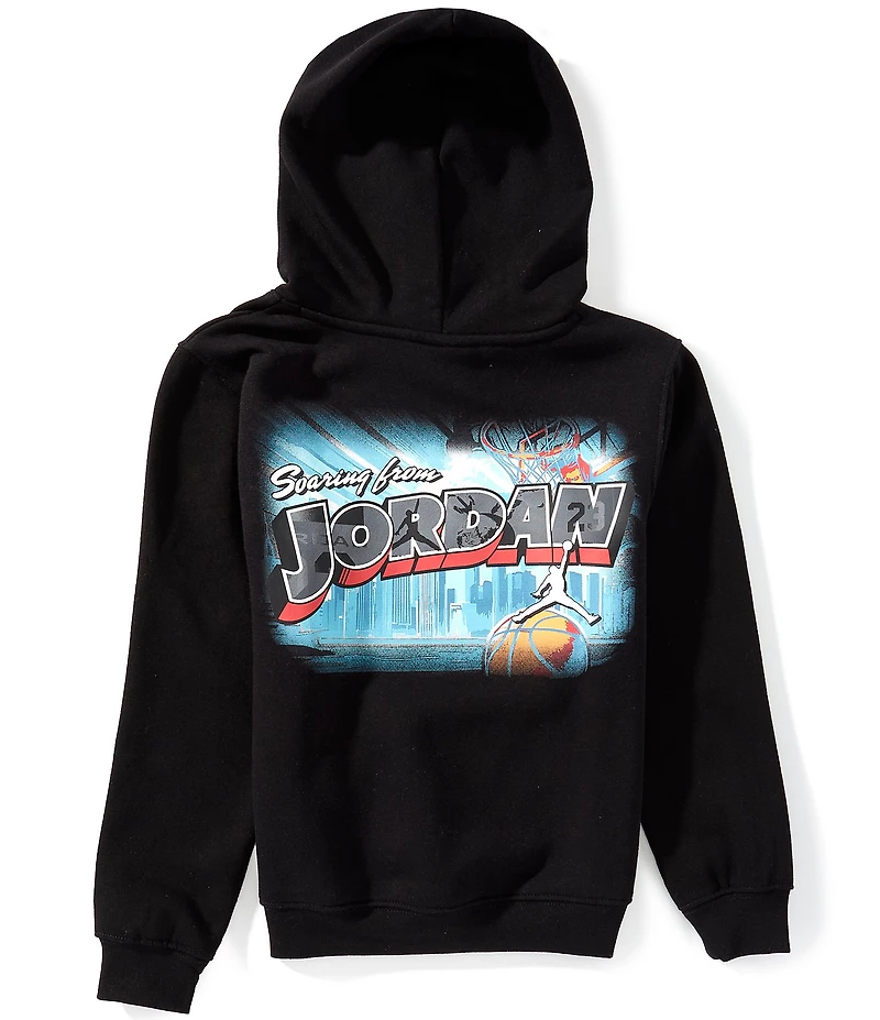 Jordan Big Boys Long Sleeve Air Postcard Pullover Hoodie