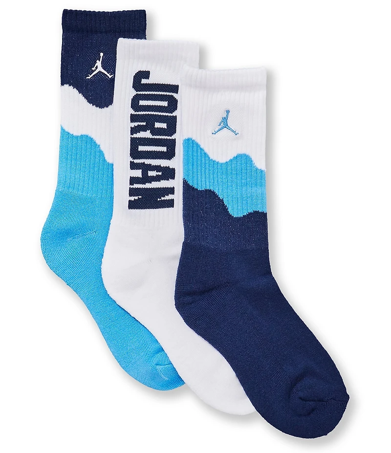 Jordan Big Boys Retro Crew Socks 3-Pack
