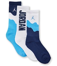 Jordan Big Boys Retro Crew Socks 3-Pack
