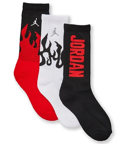 Jordan Big Boys Retro Crew Socks 3-Pack