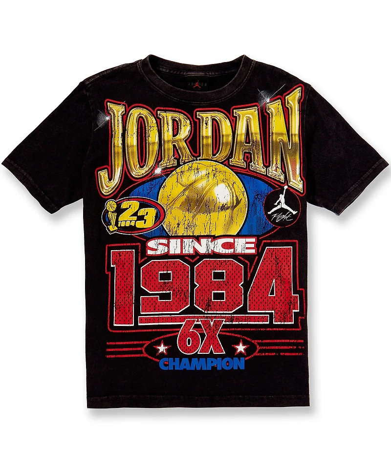 Jordan Big Boys Short Sleeve 6X Since 84 Tee