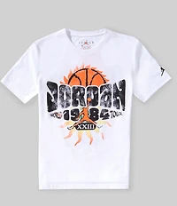 Jordan Big Boys Short-Sleeve 1984 World Tour T-Shirt