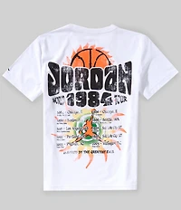 Jordan Big Boys Short-Sleeve 1984 World Tour T-Shirt