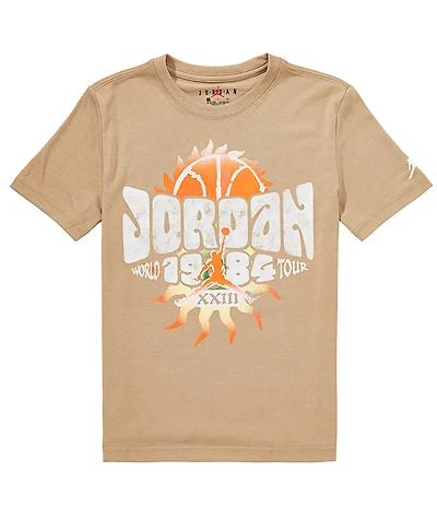 Jordan Big Boys Short-Sleeve 1984 World Tour T-Shirt