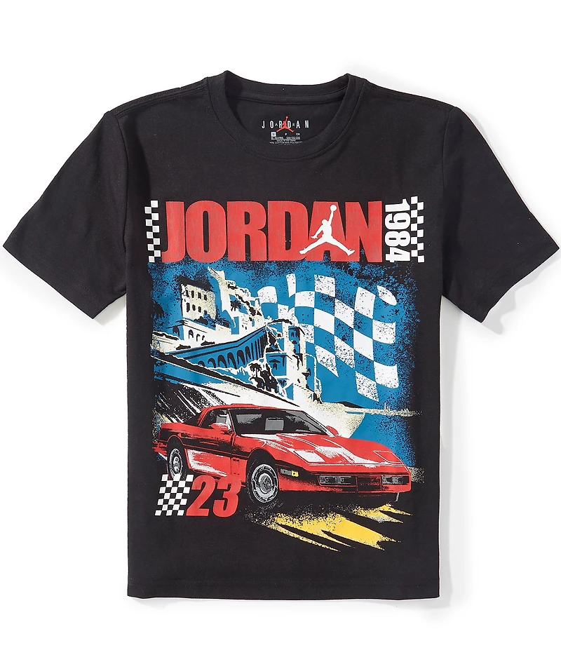 Jordan Big Boys Short Sleeve Brooklyn Auto 85 Tee