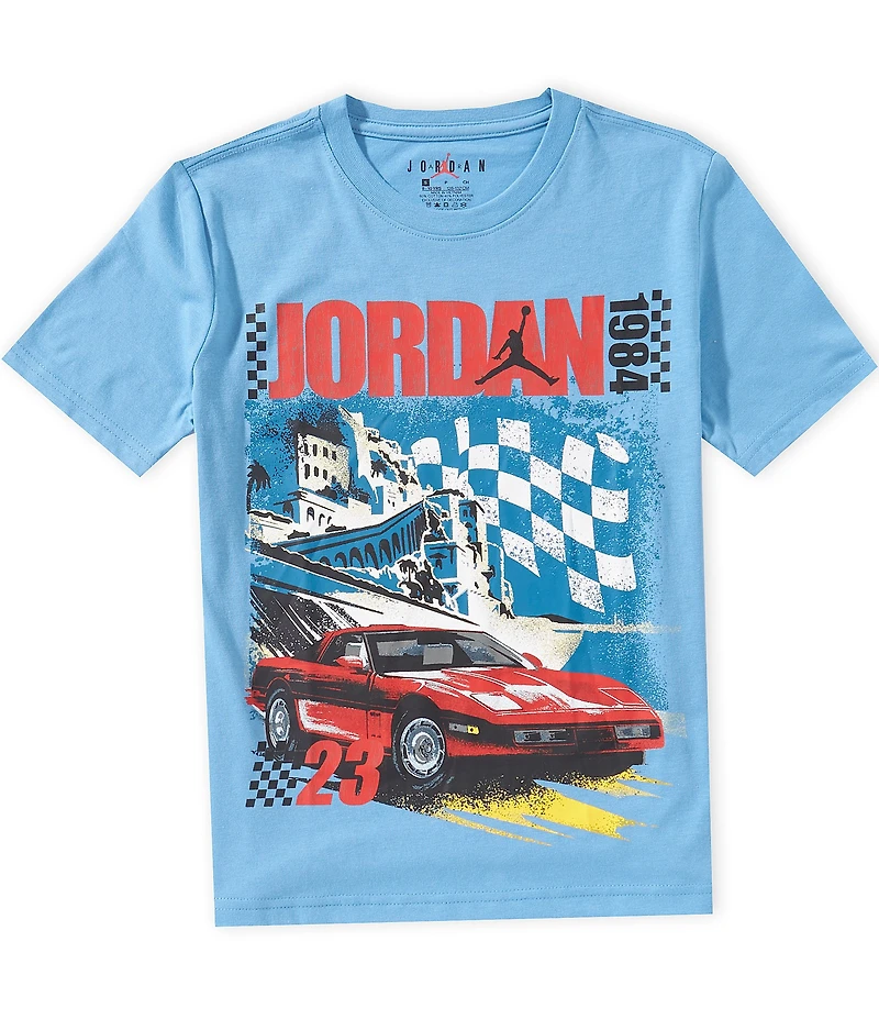 Jordan Big Boys Short Sleeve Brooklyn Auto 85 Tee
