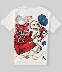 Jordan Big Boys Short Sleeve Mike's Gear T-Shirt