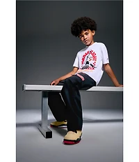 Jordan Big Boys Short Sleeve MJ Pizza Shop T-Shirt