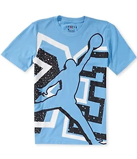 Jordan Big Boys Short Sleeve Split 23 Splatter Tee