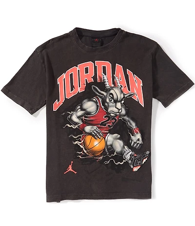 Jordan Big Boys Short Sleeve The Goat Tee