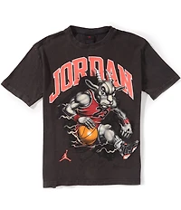 Jordan Big Boys Short Sleeve The Goat Tee