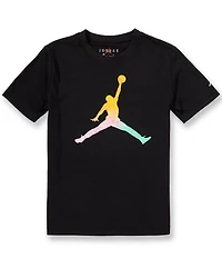 Jordan Big Boys Short-Sleeve Tie-Dye-Jumpman-Graphic T-Shirt