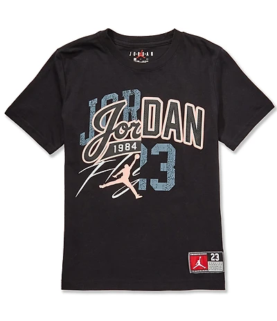 Jordan Big Boys Short-Sleeve Varsity Split T-Shirt
