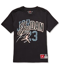 Jordan Big Boys Short-Sleeve Varsity Split T-Shirt
