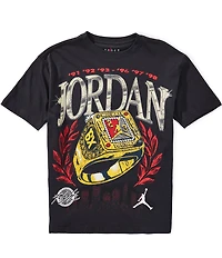 Jordan Big Boys Skyline Ring Short Sleeve T-Shirt