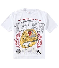 Jordan Big Boys Skyline Ring Short Sleeve T-Shirt
