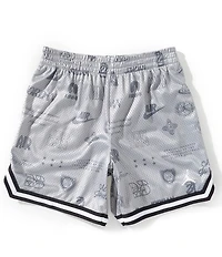Jordan Big Boys Taping Mesh Printed Shorts