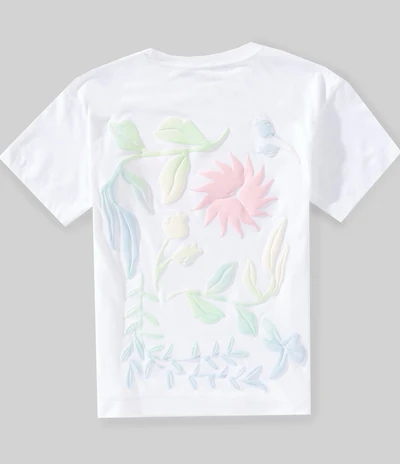 Jordan Big Girls Short Sleeve Jordan Puff Floral Tee