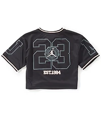 Jordan Big Girls 23 Jordan Secret Diary Cropped Jersey Top