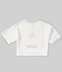 Jordan Big Girls 23 Jordan Secret Diary Cropped Jersey Top