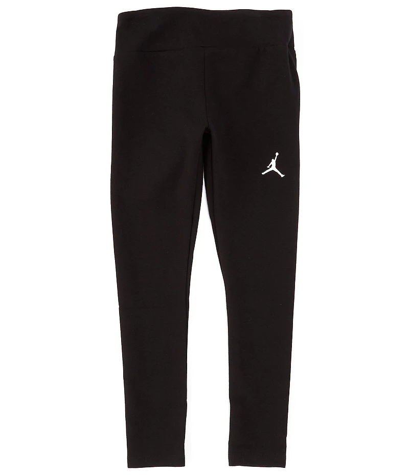 Jordan Big Girls Brooklyn Essentials Interlock Knit Leggings