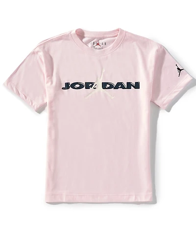 Jordan Big Girls Crafted Utility Short Sleeve T-Shirt