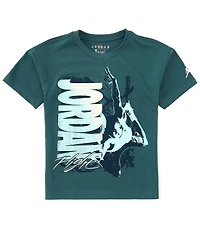 Jordan Big Girls Short Sleeve Flight T-Shirt