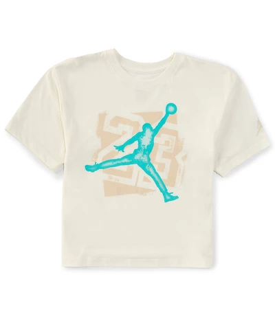 Jordan Big Girls Short-Sleeve Jumpman #double;23#double; T-Shirt
