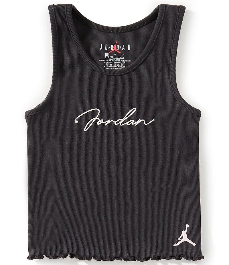 Jordan Big Girls Sleeveless Hidden In Plain Sight Tank Top
