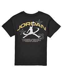 Jordan Big Girls Short Sleeve Geo World Tour T-Shirt