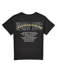 Jordan Big Girls Short Sleeve Geo World Tour T-Shirt