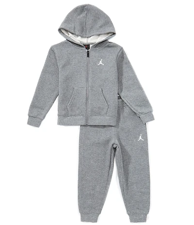Jordan Brooklyn Little Boys Long Sleeve Hoodie & MJ Brooklyn Fleece Jogger 2-Piece Set