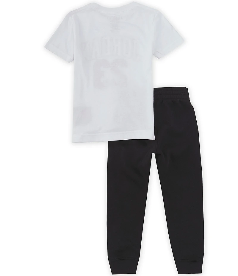 Jordan Little Boys Short Sleeve 23 Jersey T-Shirt & Jogger Pants Set