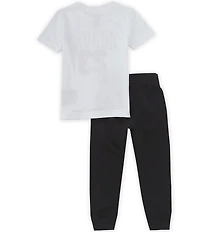 Jordan Little Boys Short Sleeve 23 Jersey T-Shirt & Jogger Pants Set
